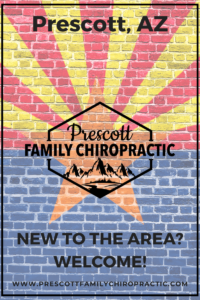 Welcome Prescott AZ Family Chiropractic Pin